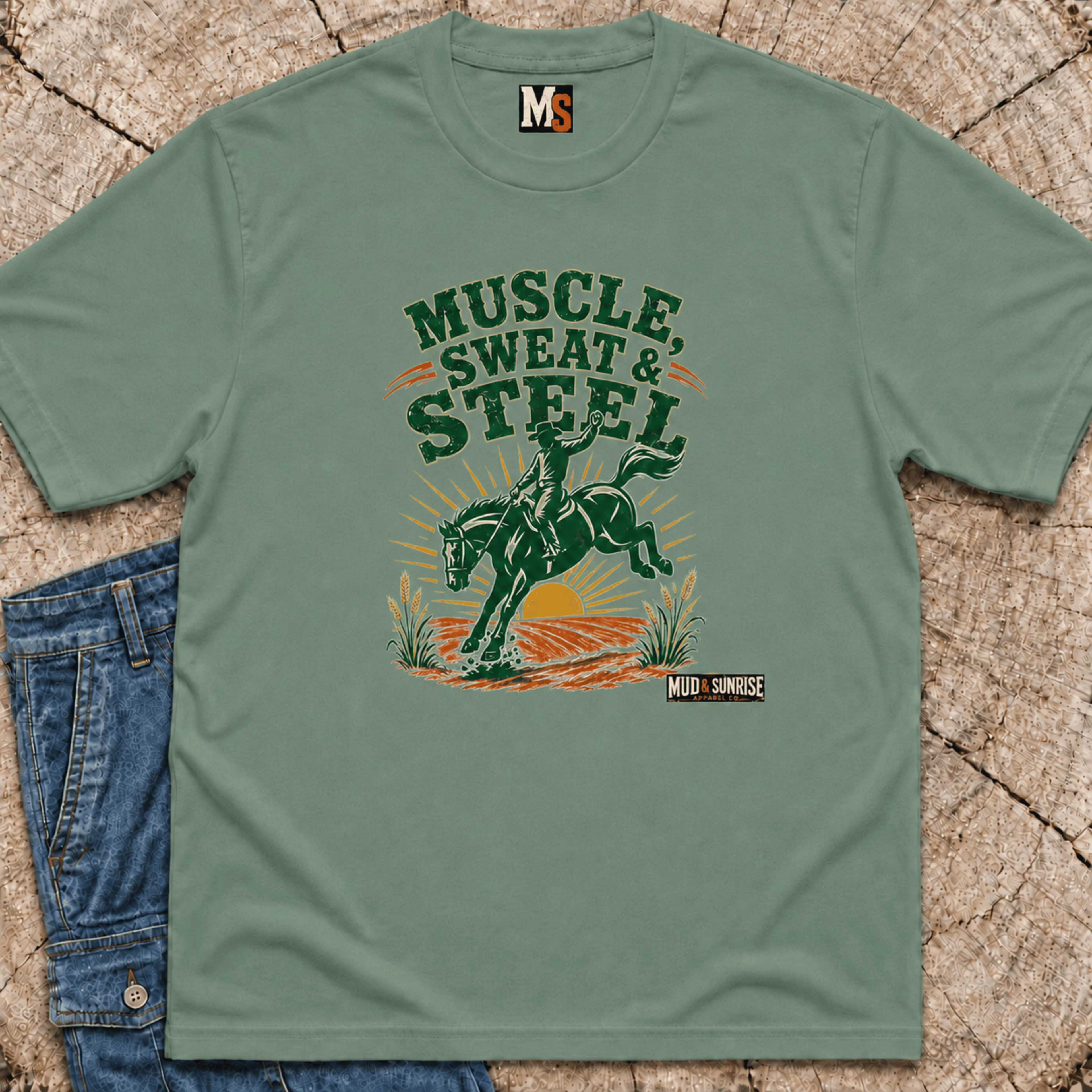 Muscle, Sweat & Steel T-shirt