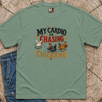 My Cardio is Chasing Chickens T-shirt