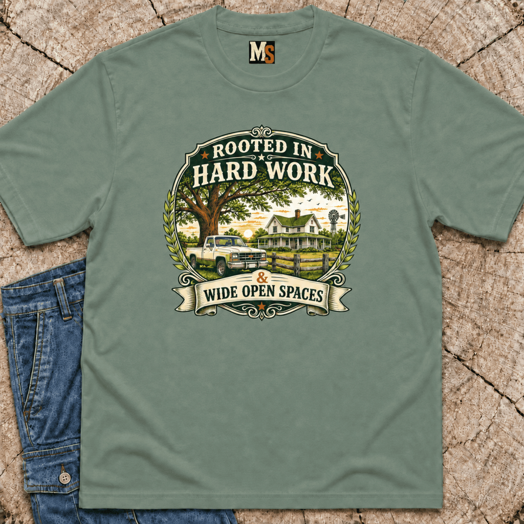 Rooted in hard work T-shirt