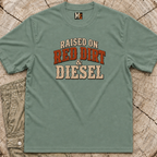 Raised on Red Dirt and Diesel T-shirt