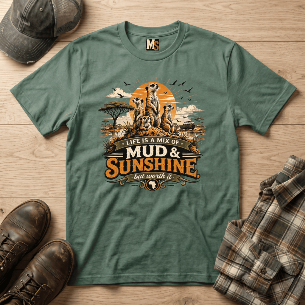 Life is a mix of Mud & Sunshine, but worth it T-shirt
