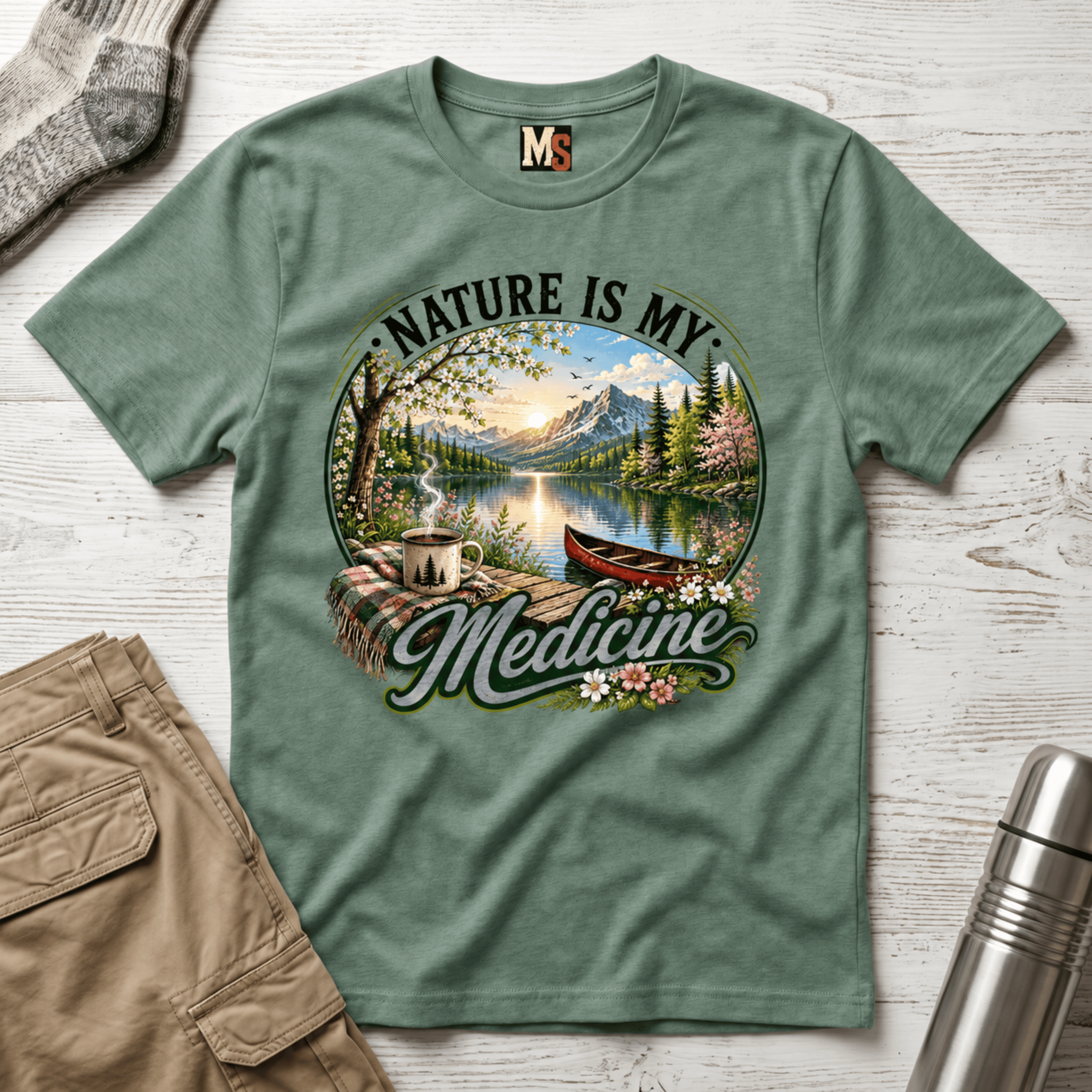 Nature is my medicine - Spring T-shirt