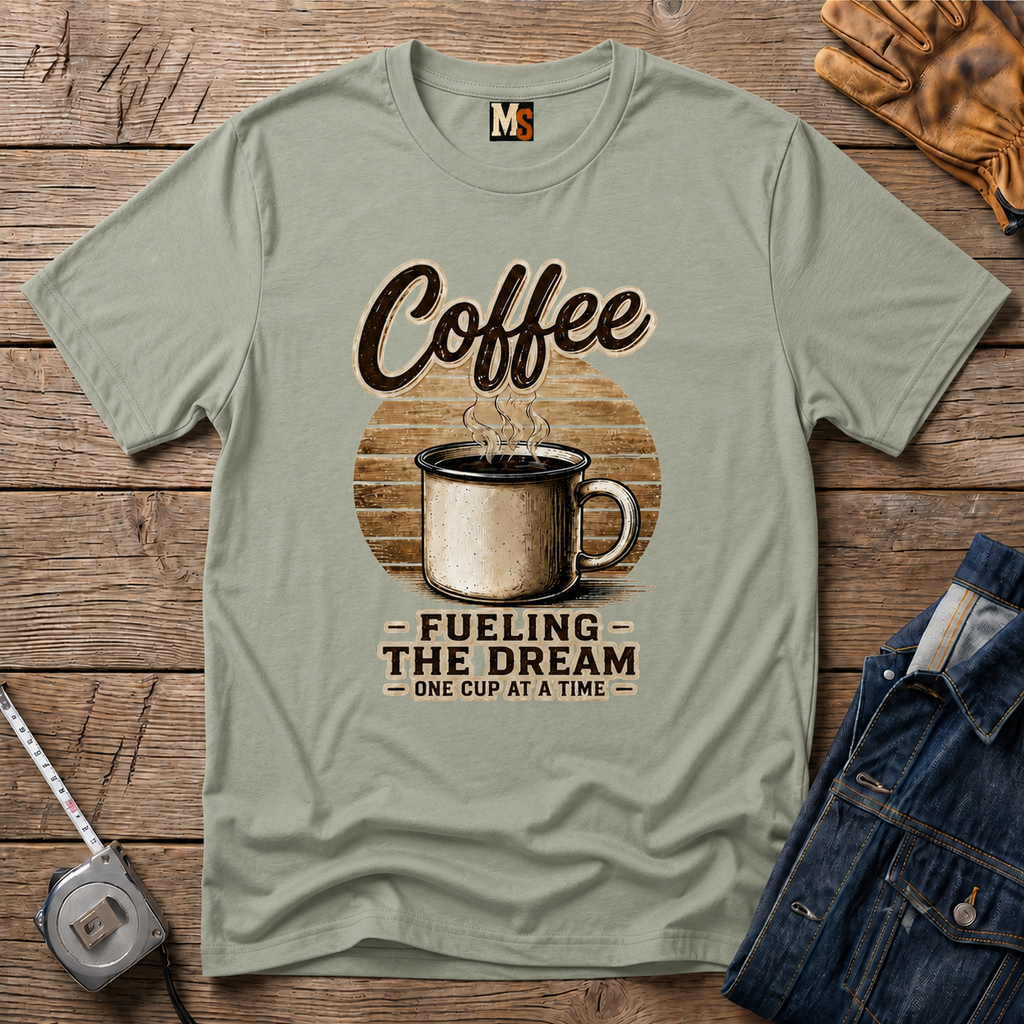 Coffee - fueling the dream T-shirt