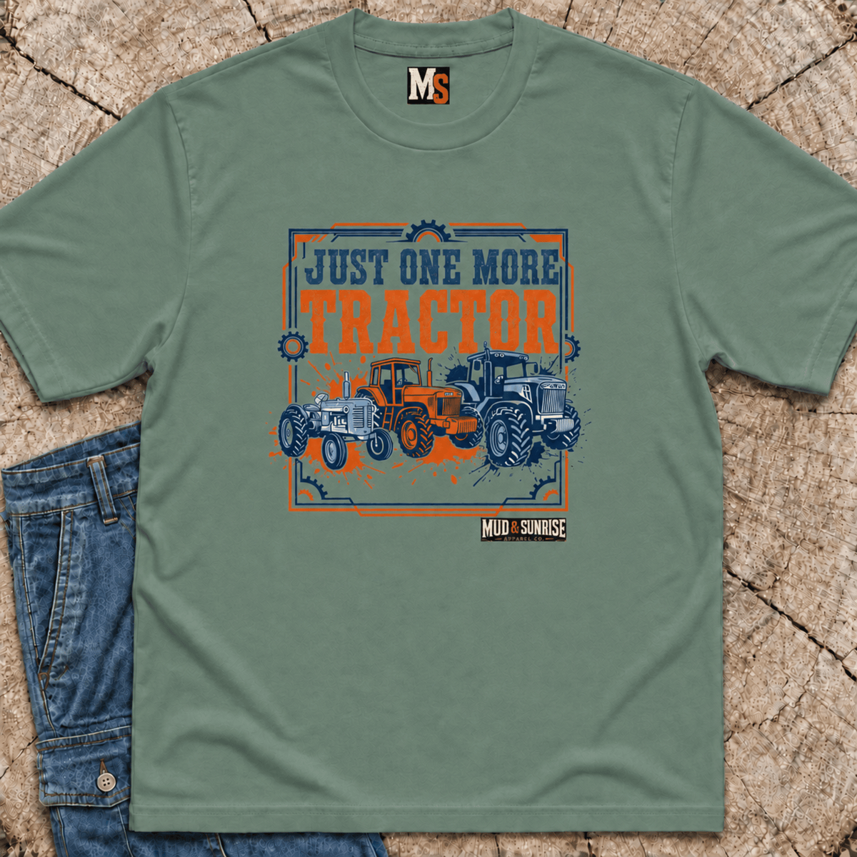 Just one more tractor T-shirt