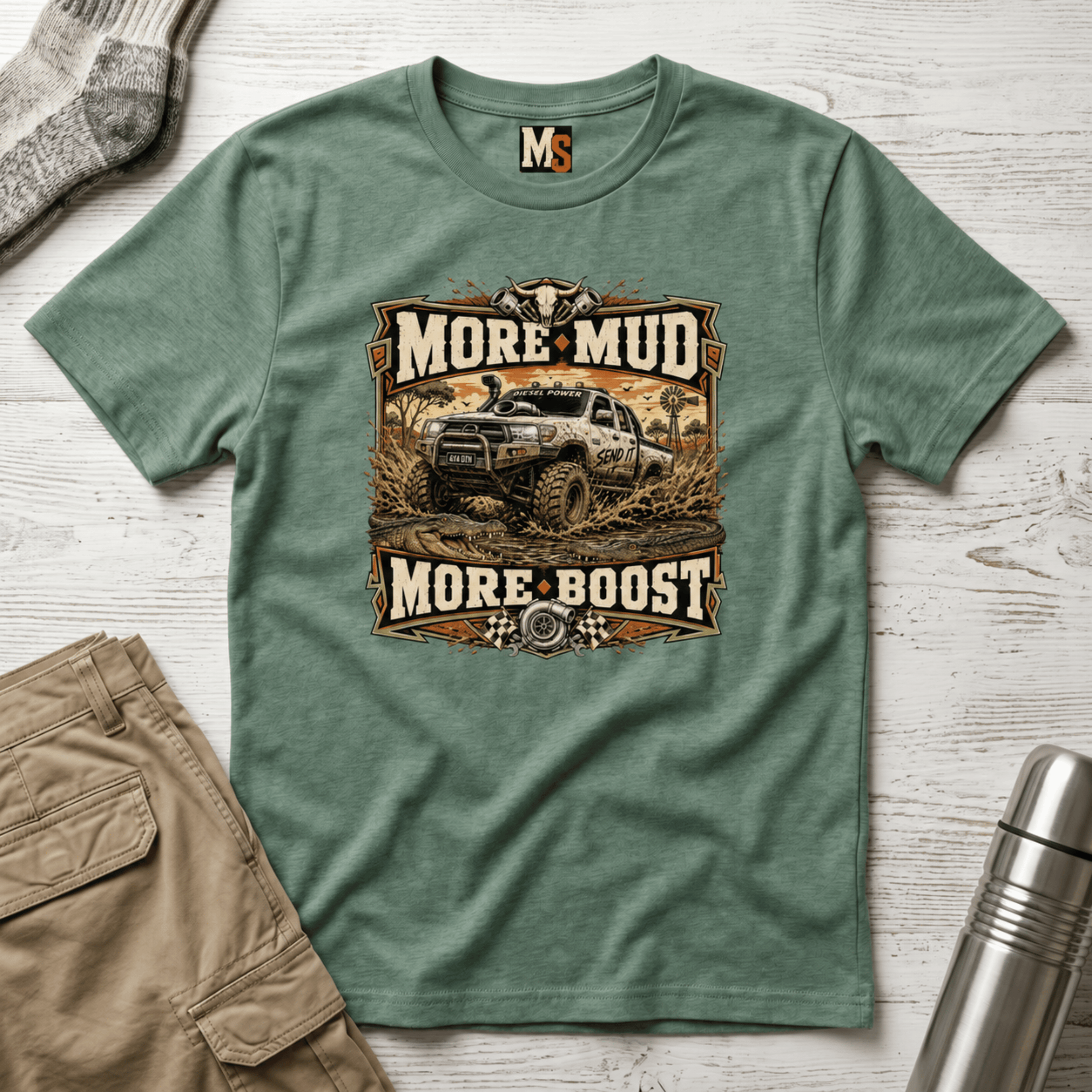 More mud, More Boost T-shirt