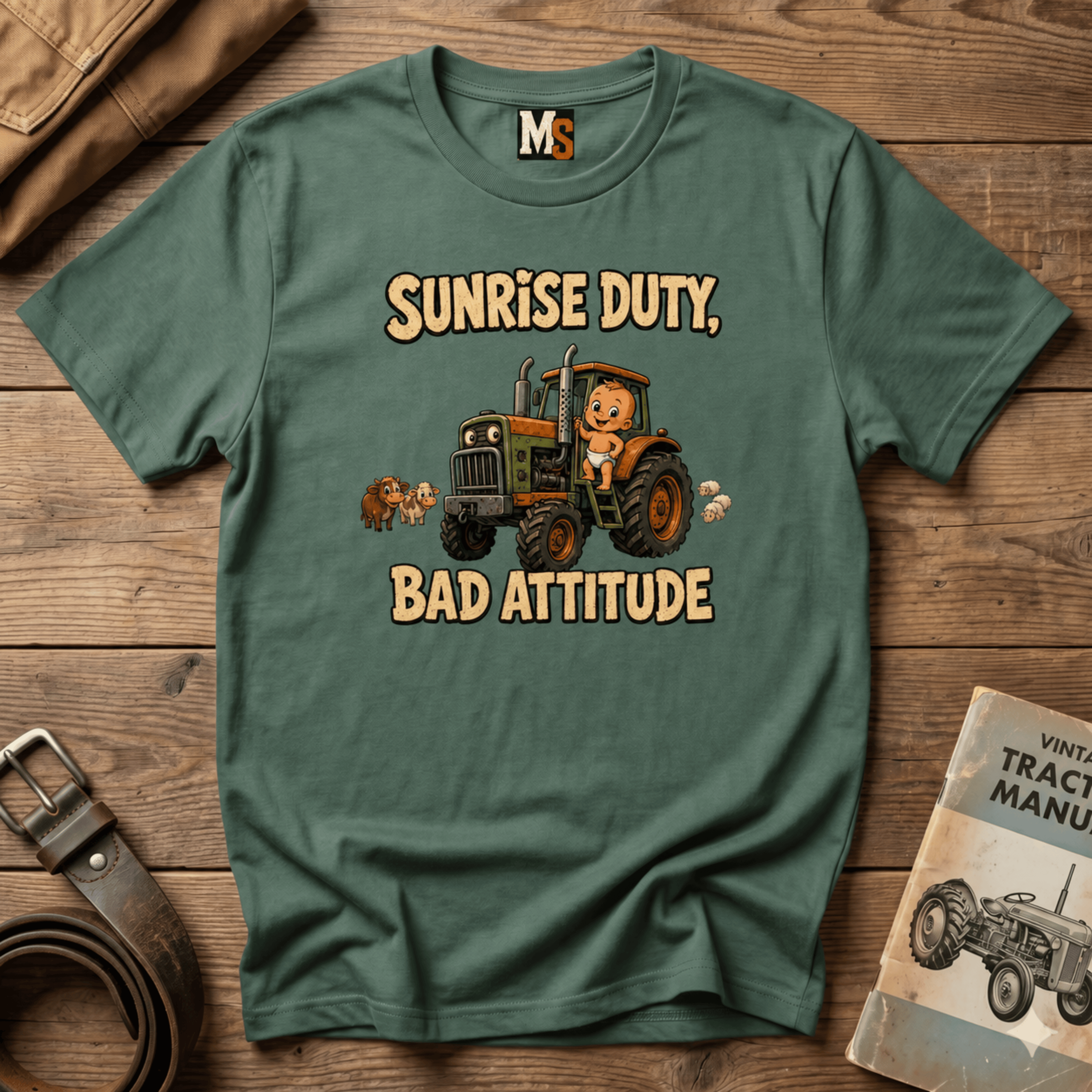Sunrise Duty & Bad Attitude T-shirt