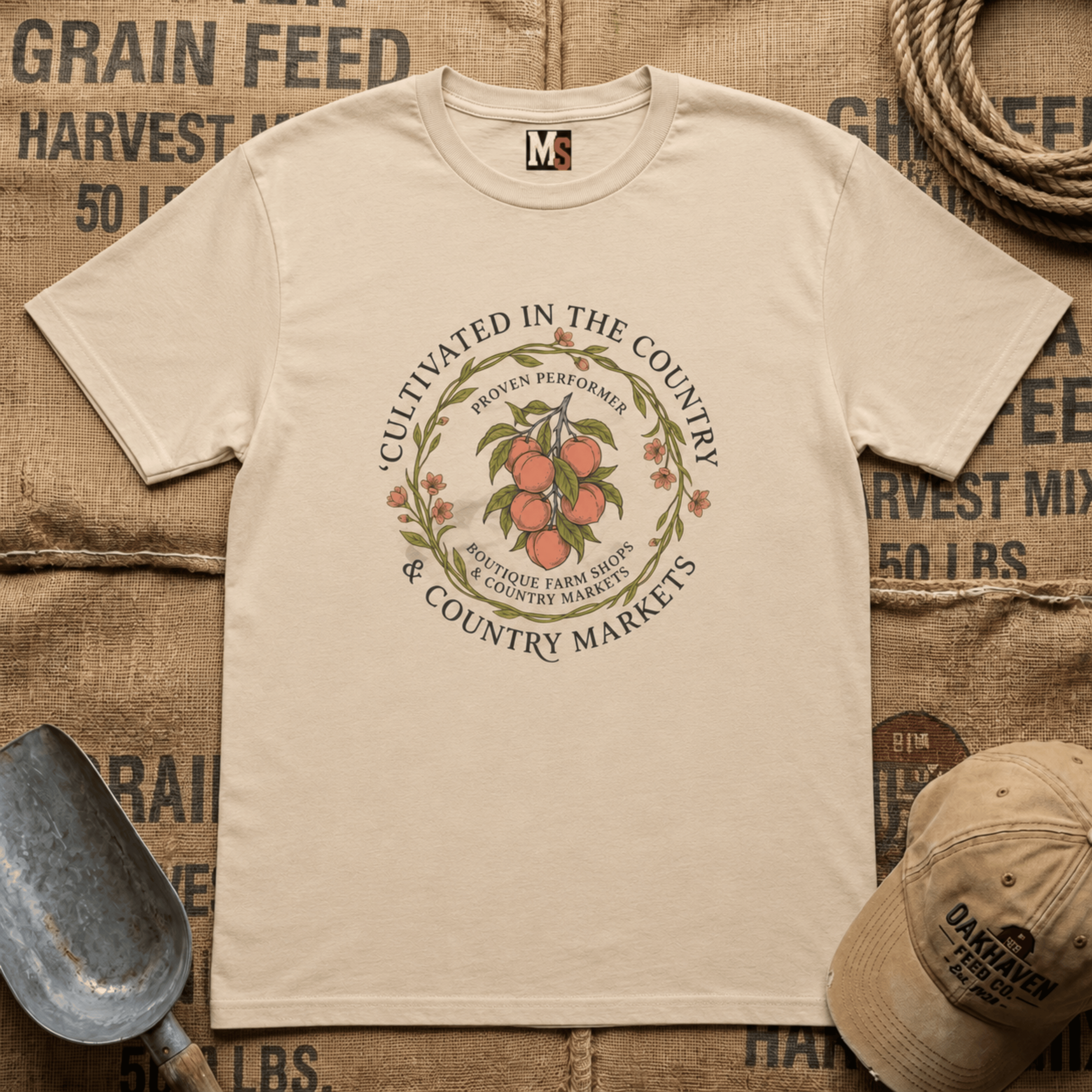 Cultivated in the country & Country Markets T-shirt