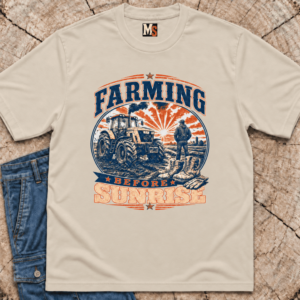 Farming before Sunrise T-Shirt