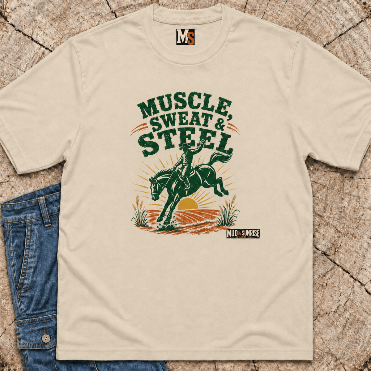 Muscle, Sweat & Steel T-shirt