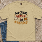 My Cardio is Chasing Chickens T-shirt