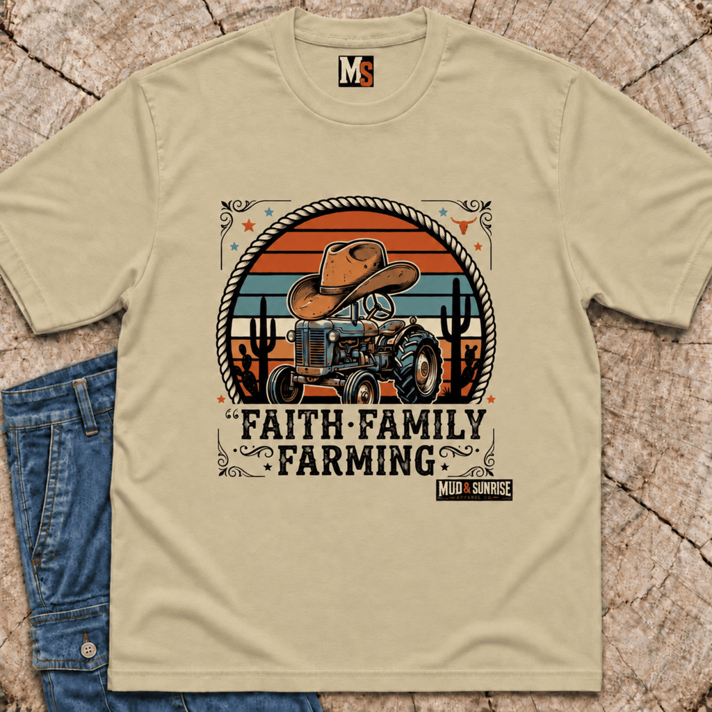 Faith, Family, Farming T-shirt