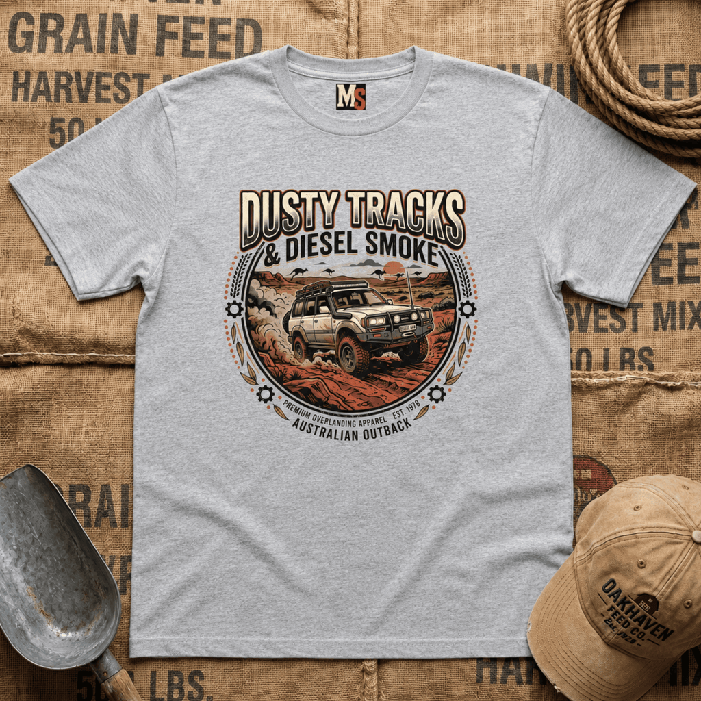 Dusty Tracks & Diesel Smoke T-shirt