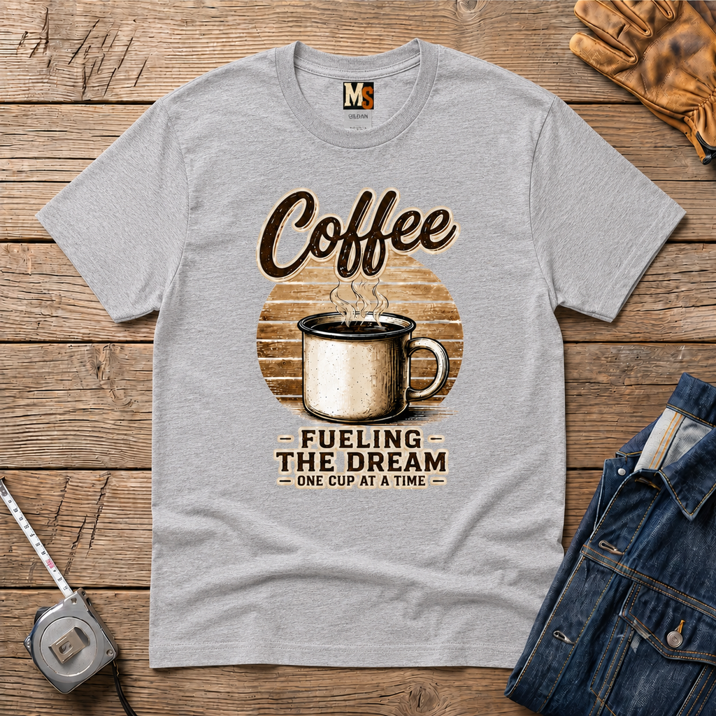 Coffee - fueling the dream T-shirt