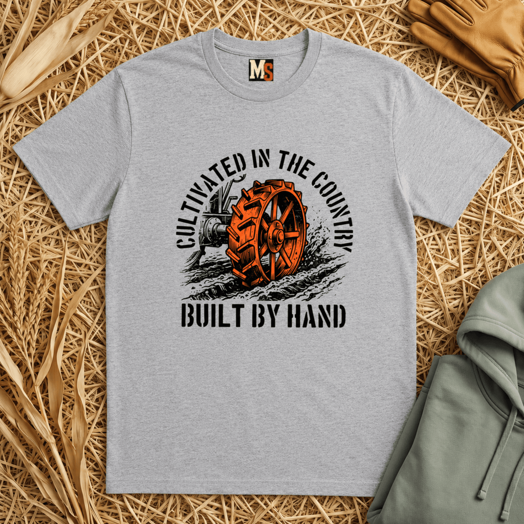 Cultivated in the Country — Built by Hand Vintage Tractor Tee
