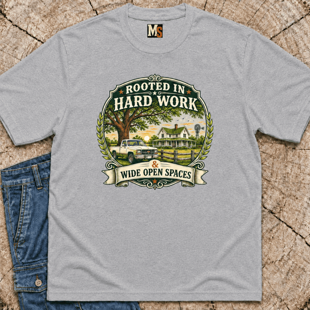 Rooted in hard work T-shirt