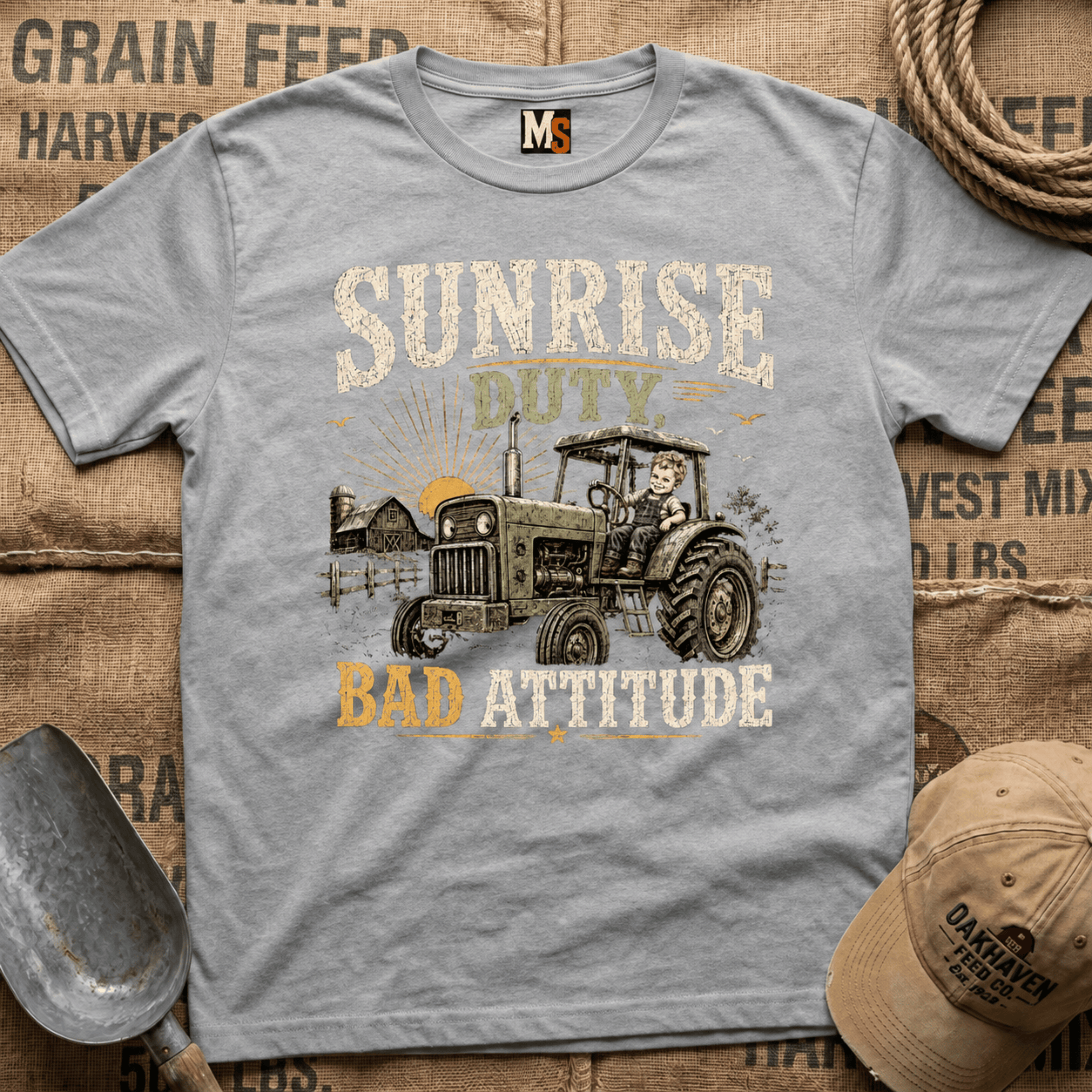Sunrise Duty & Bad Attitude T-shirt