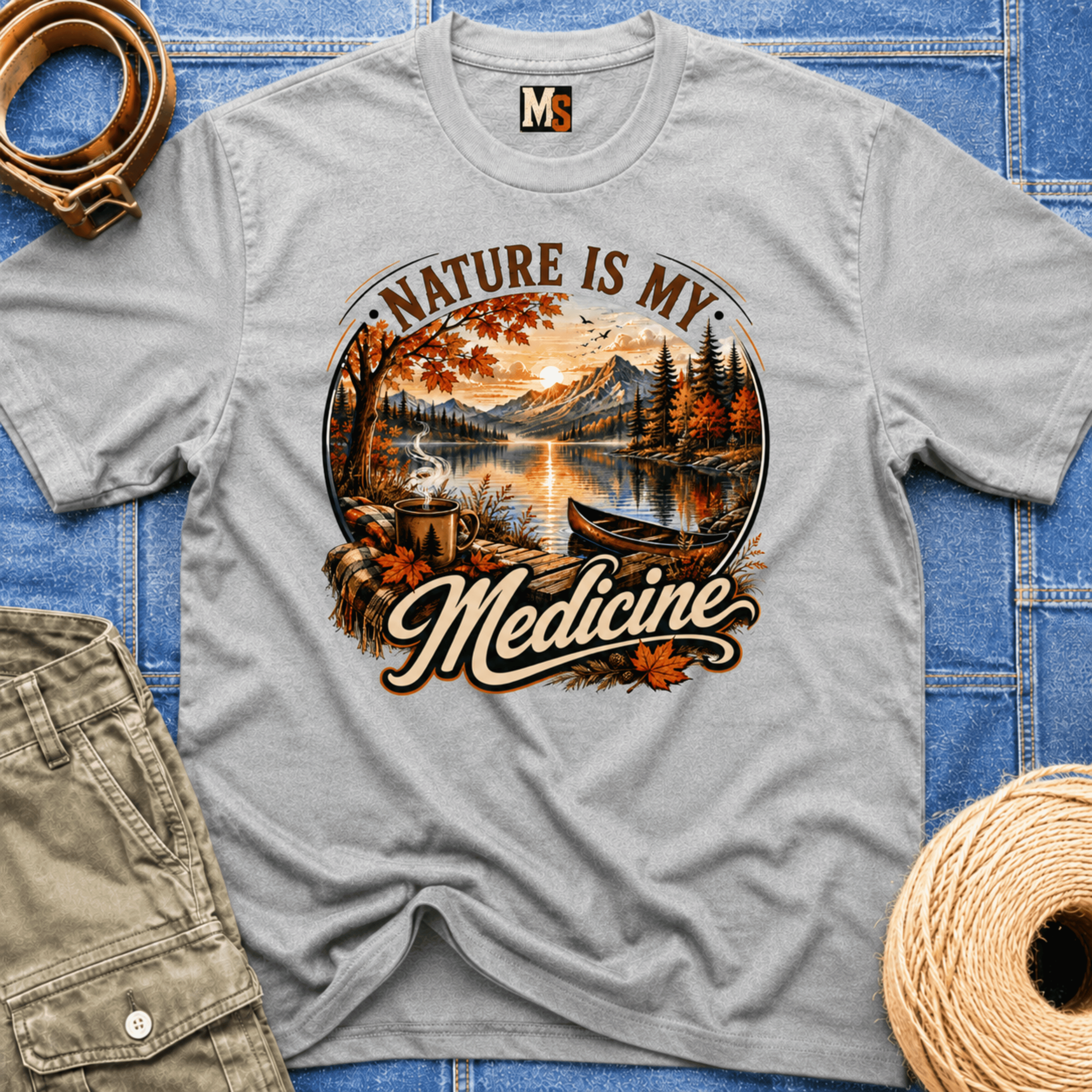 Nature is my Medicine - Fall T-shirt
