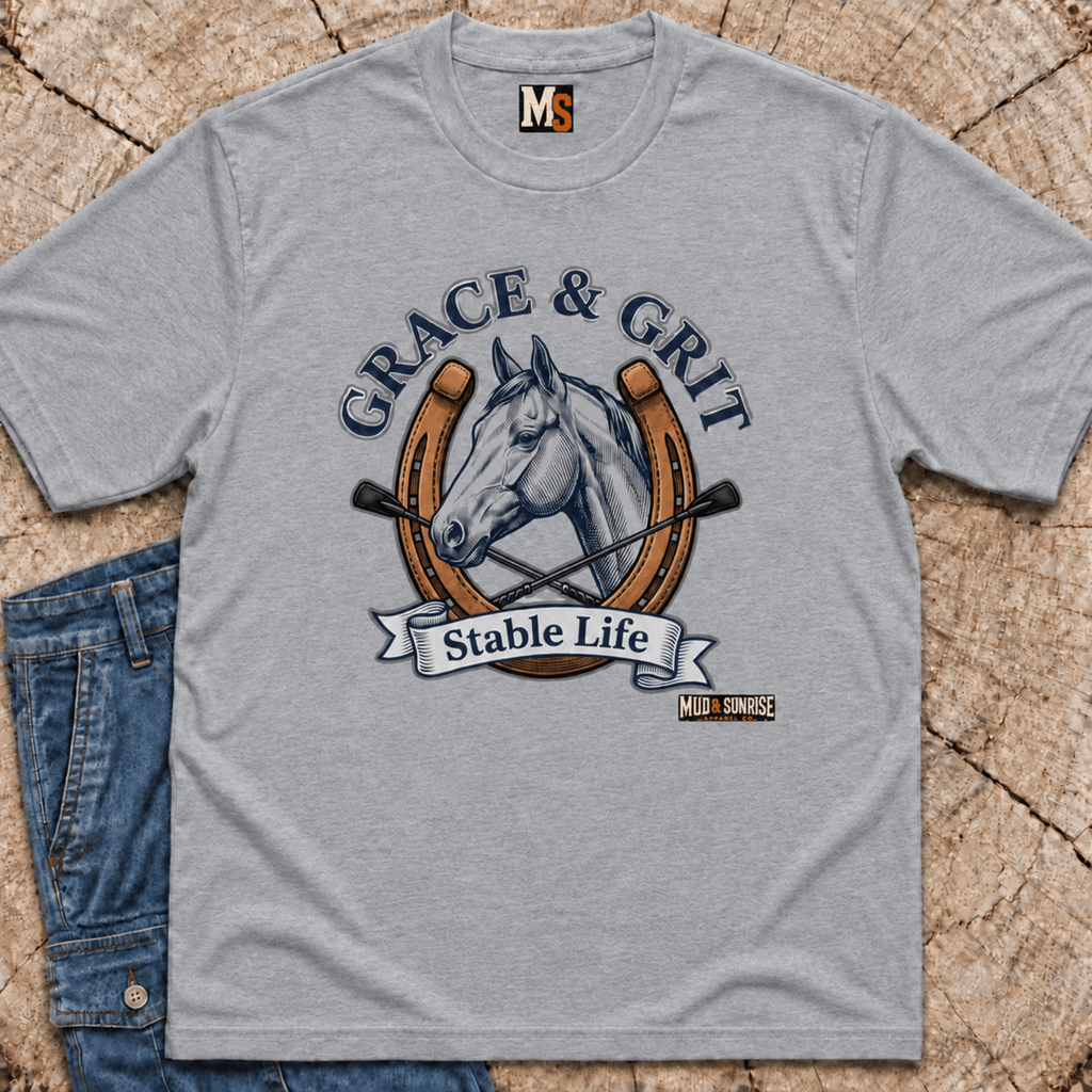 Grace & Grit - stable life T-shirt