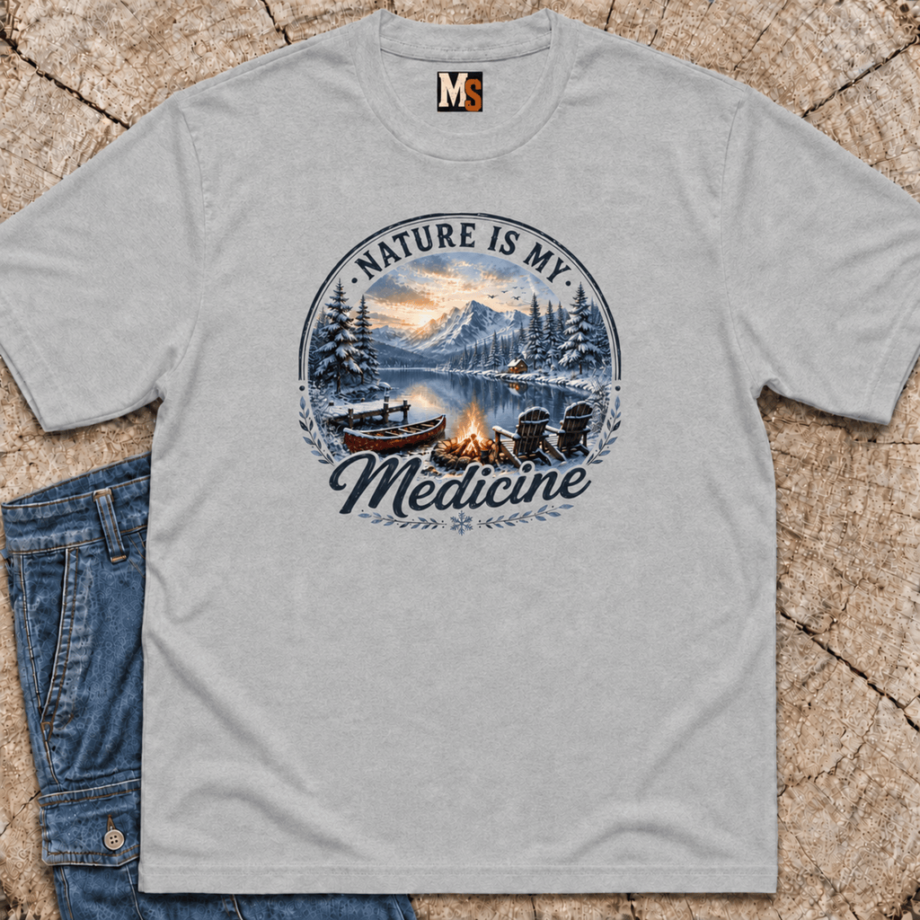 Nature is my Medicine - Winter T-shirt