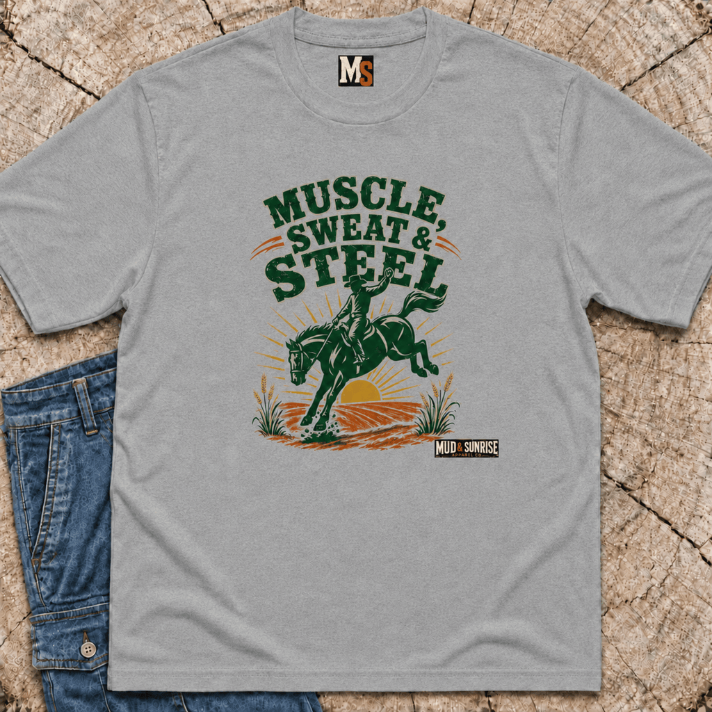 Muscle, Sweat & Steel T-shirt