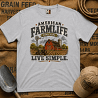 American Farmlife - Work hard, live simple T-shirt