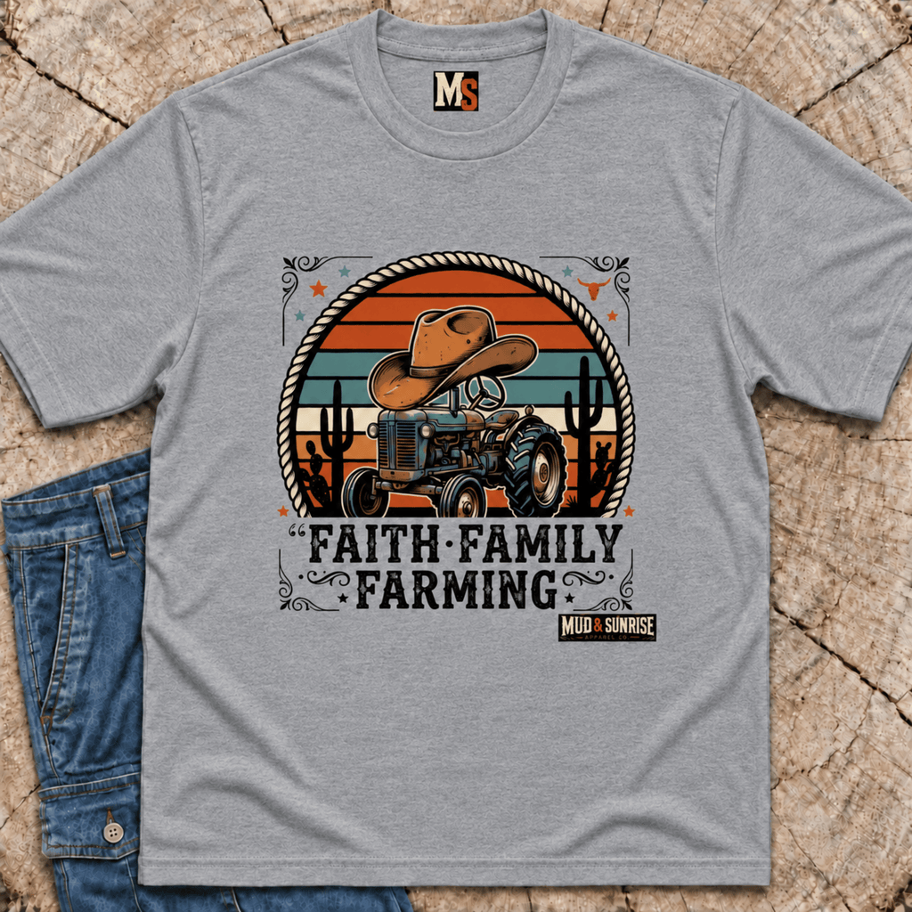 Faith, Family, Farming T-shirt