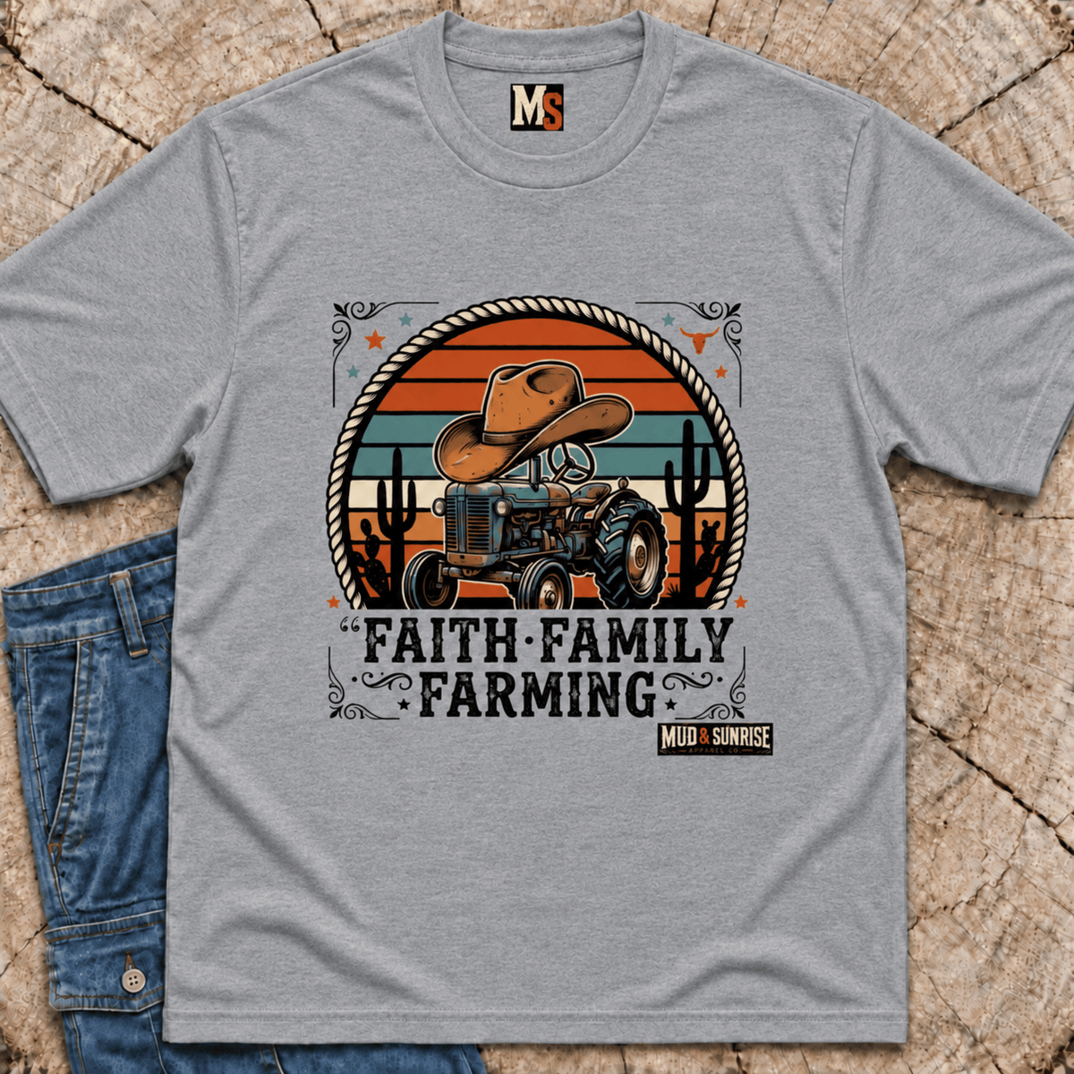 Faith, Family, Farming T-shirt