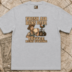 Fresh Air runs deep - Coffee runs strong T-shirt