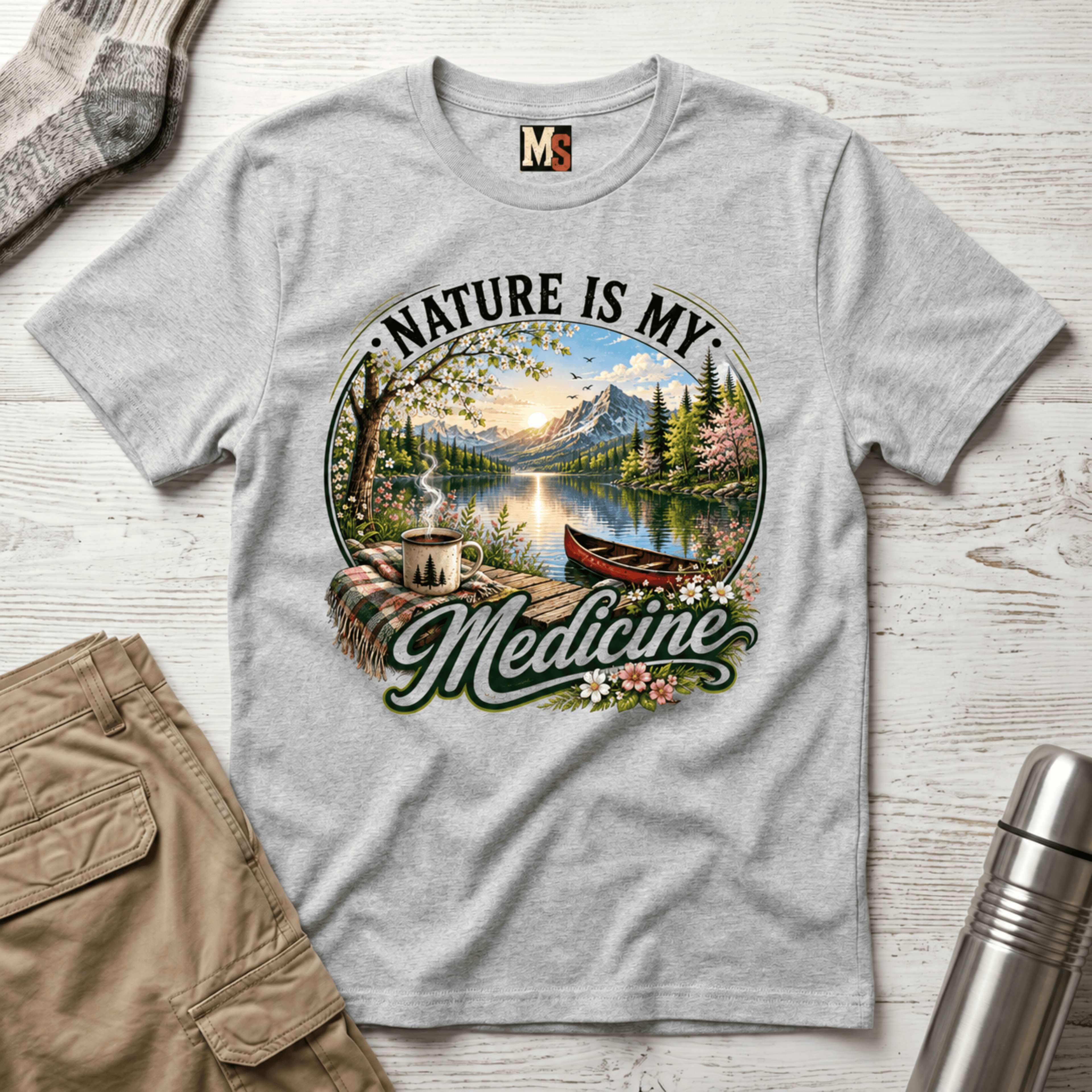 Nature is my medicine - Spring T-shirt