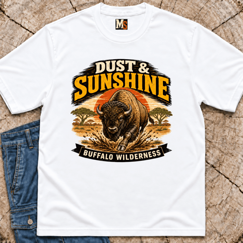 Dust & Sunshine - Buffalo Wilderness T-shirt