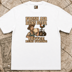 Fresh Air runs deep - Coffee runs strong T-shirt