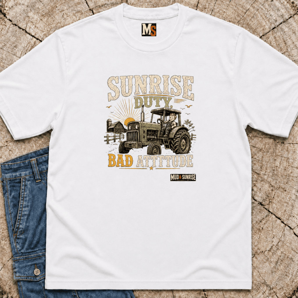 Sunrise Duty & Bad Attitude T-shirt