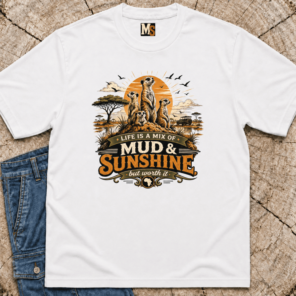 Life is a mix of Mud & Sunshine, but worth it T-shirt