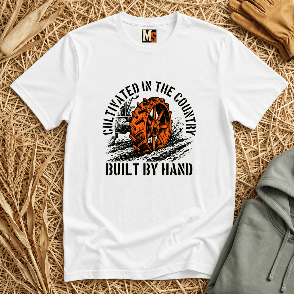 Cultivated in the Country — Built by Hand Vintage Tractor Tee