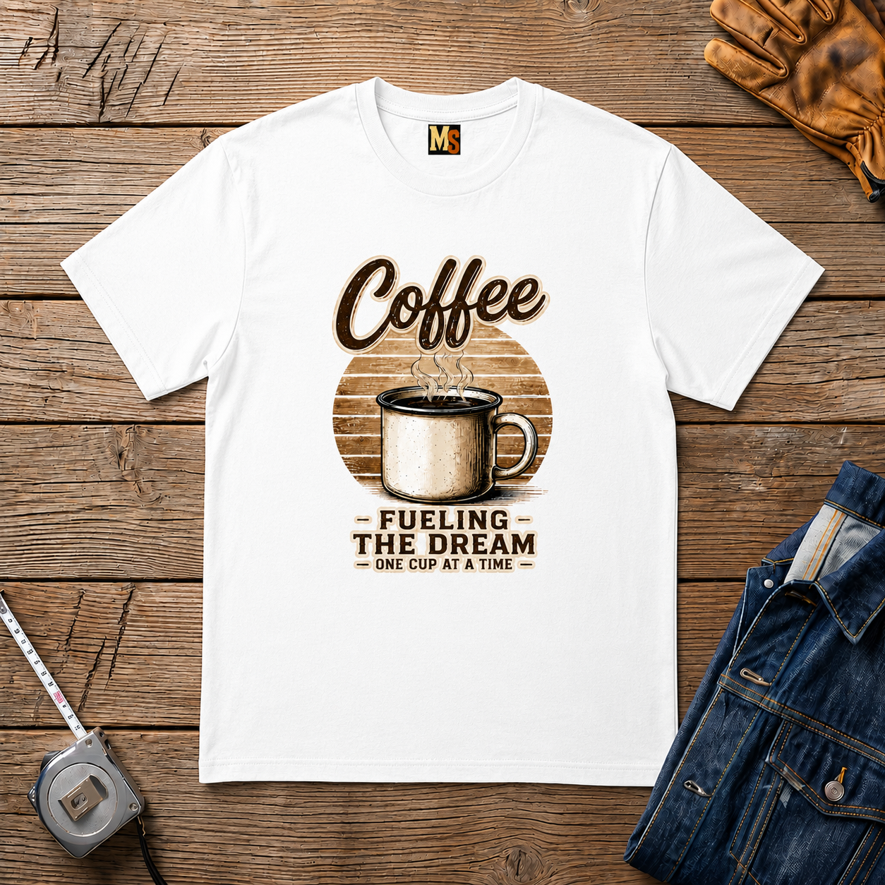 Coffee - fueling the dream T-shirt