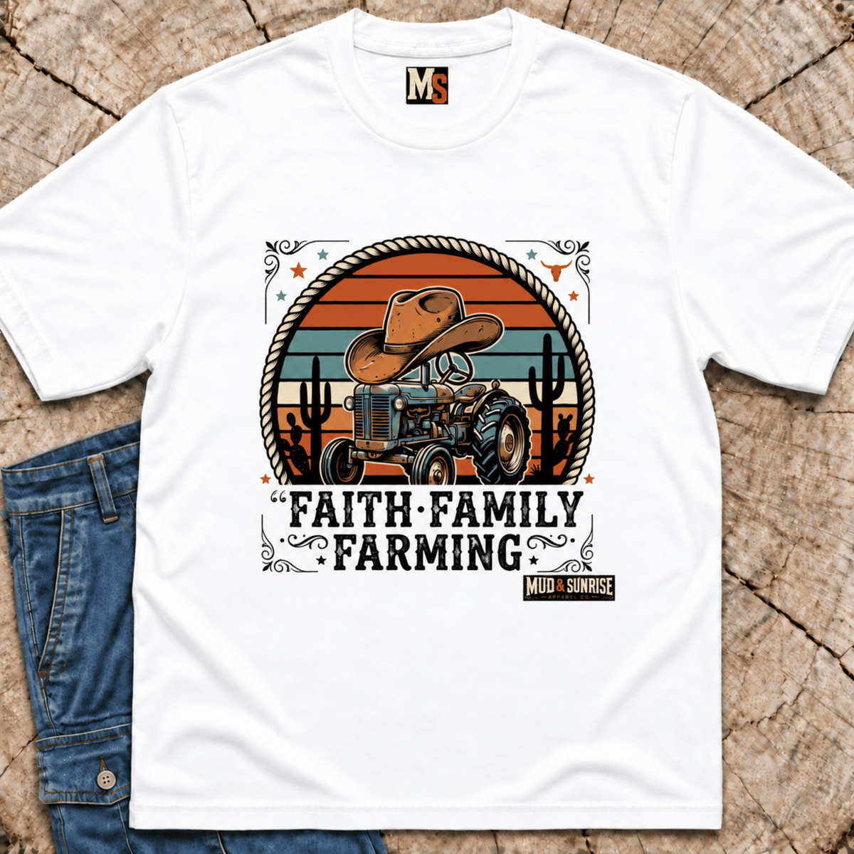Faith, Family, Farming T-shirt