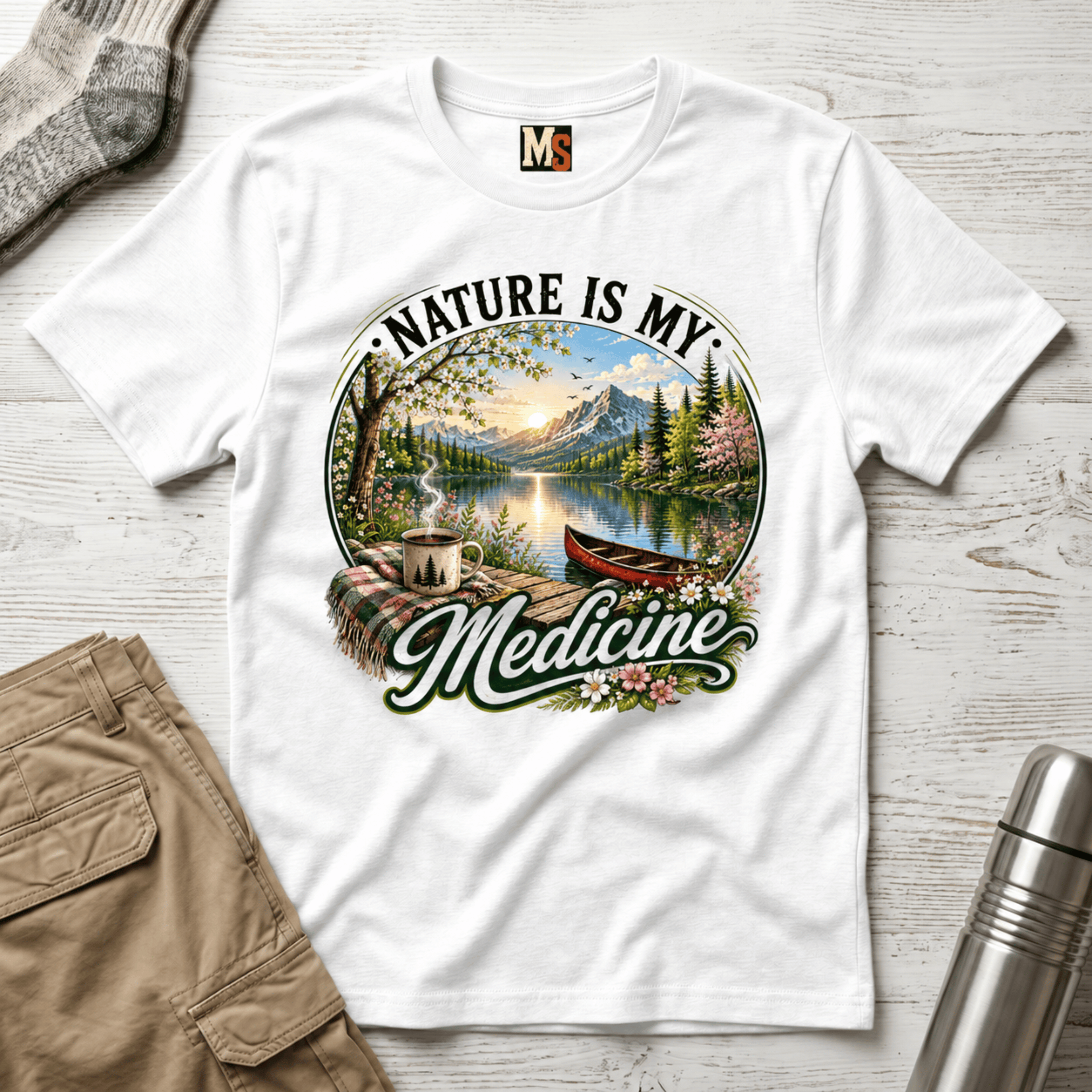 Nature is my medicine - Spring T-shirt