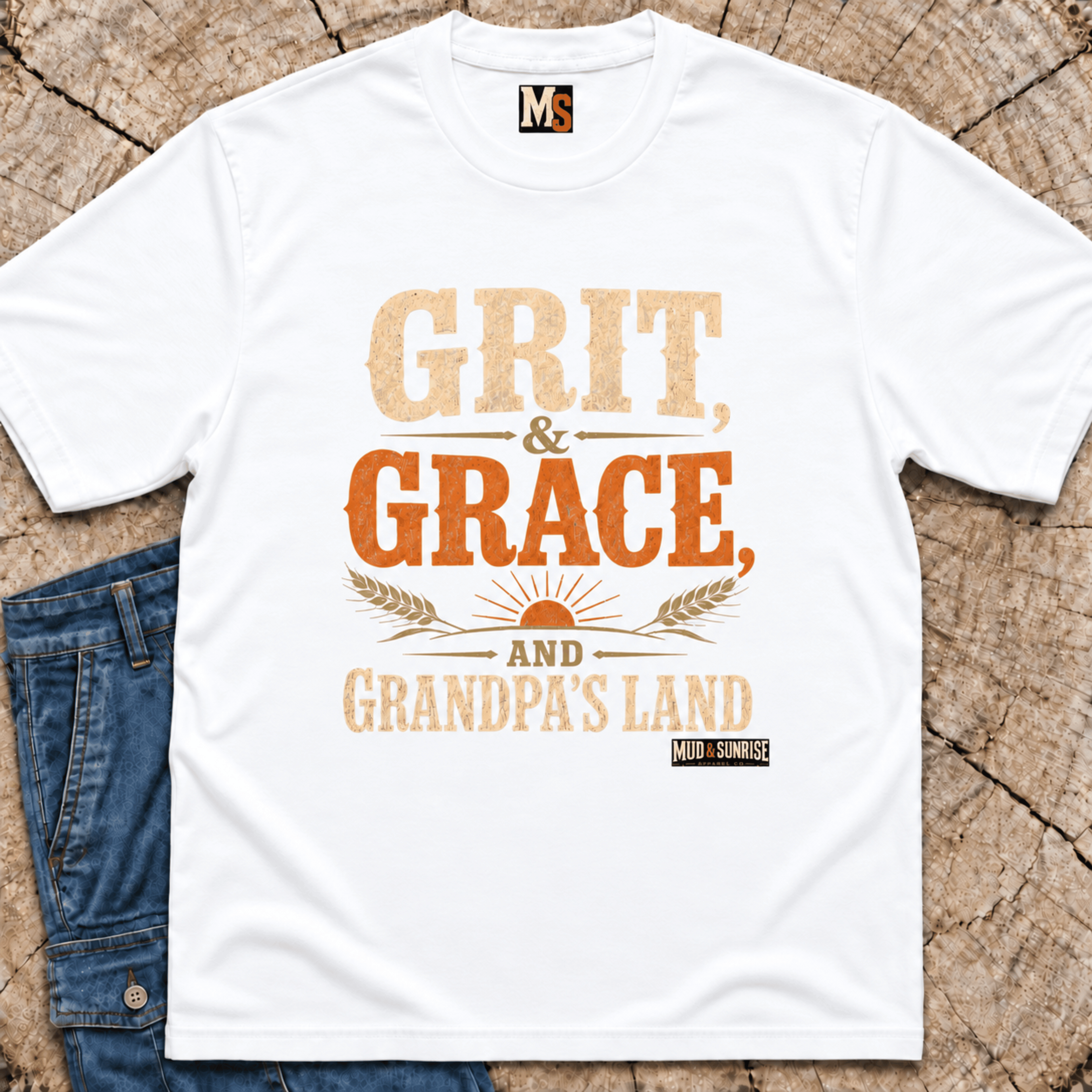 Grit & Grace and Grandpa's Land T-shirt