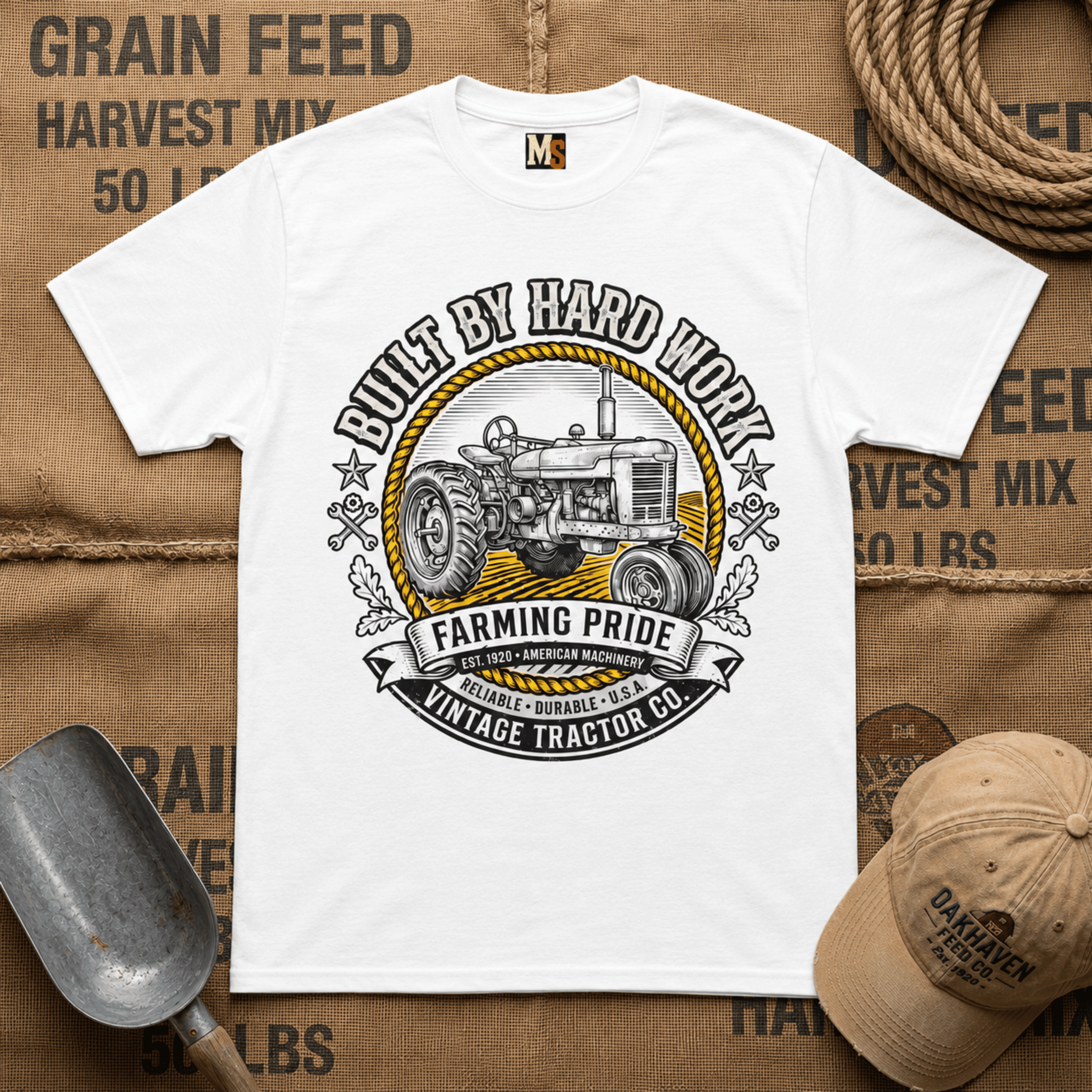 Built by hard Work T-shirt