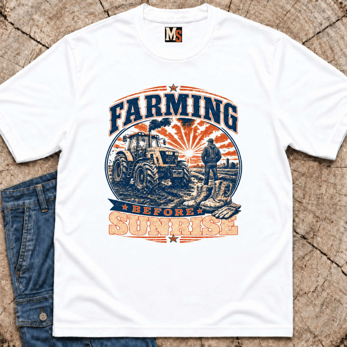 Farming before Sunrise T-Shirt