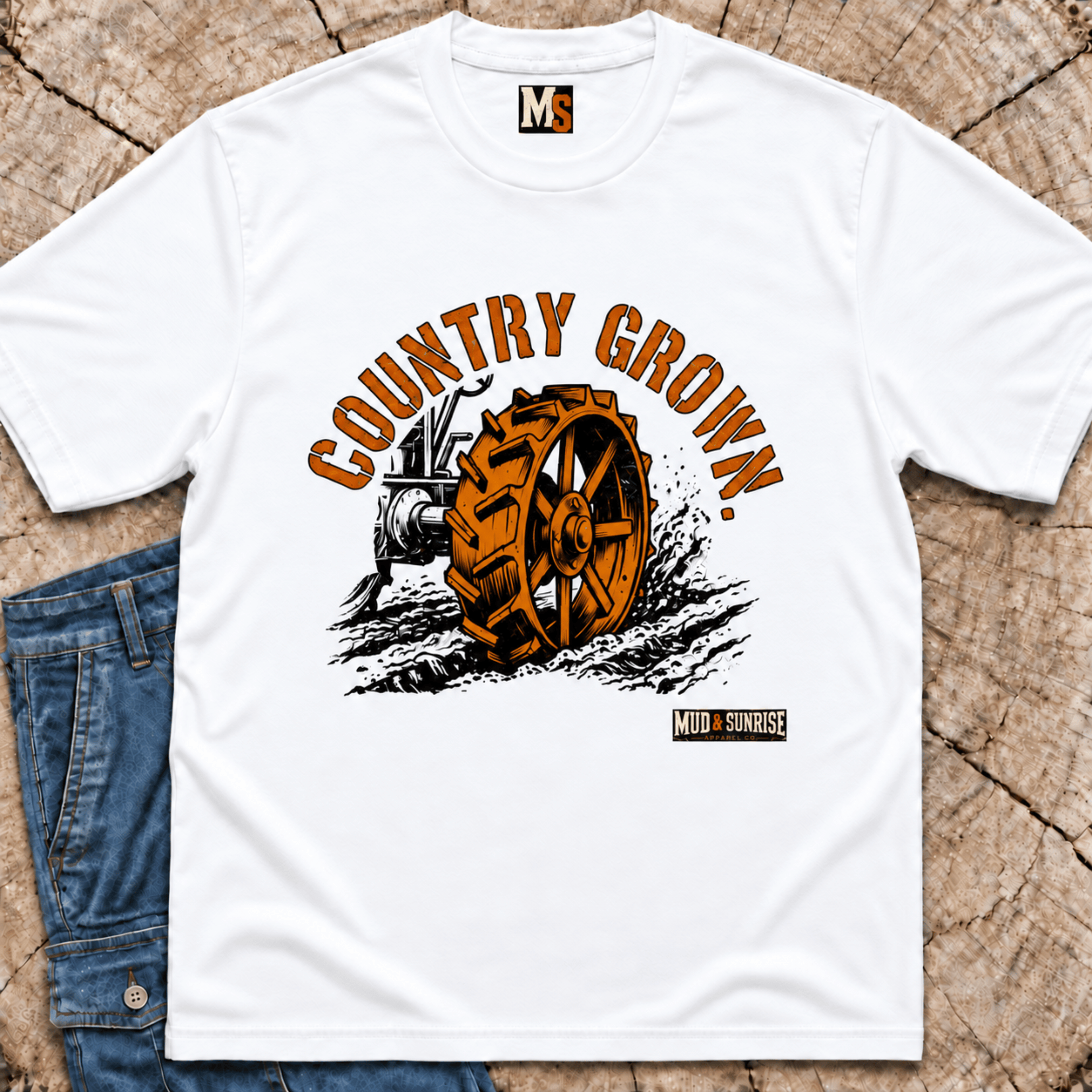 Country Grown - Mud & Sunrise T-shirt