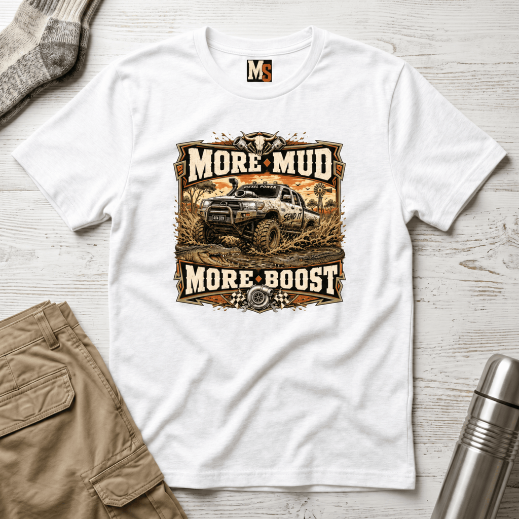 More mud, More Boost T-shirt