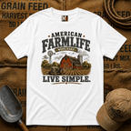 American Farmlife - Work hard, live simple T-shirt