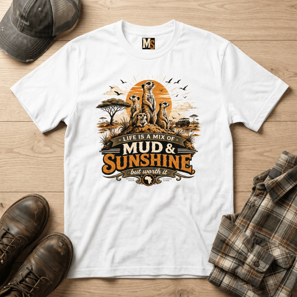 Life is a mix of Mud & Sunshine, but worth it T-shirt