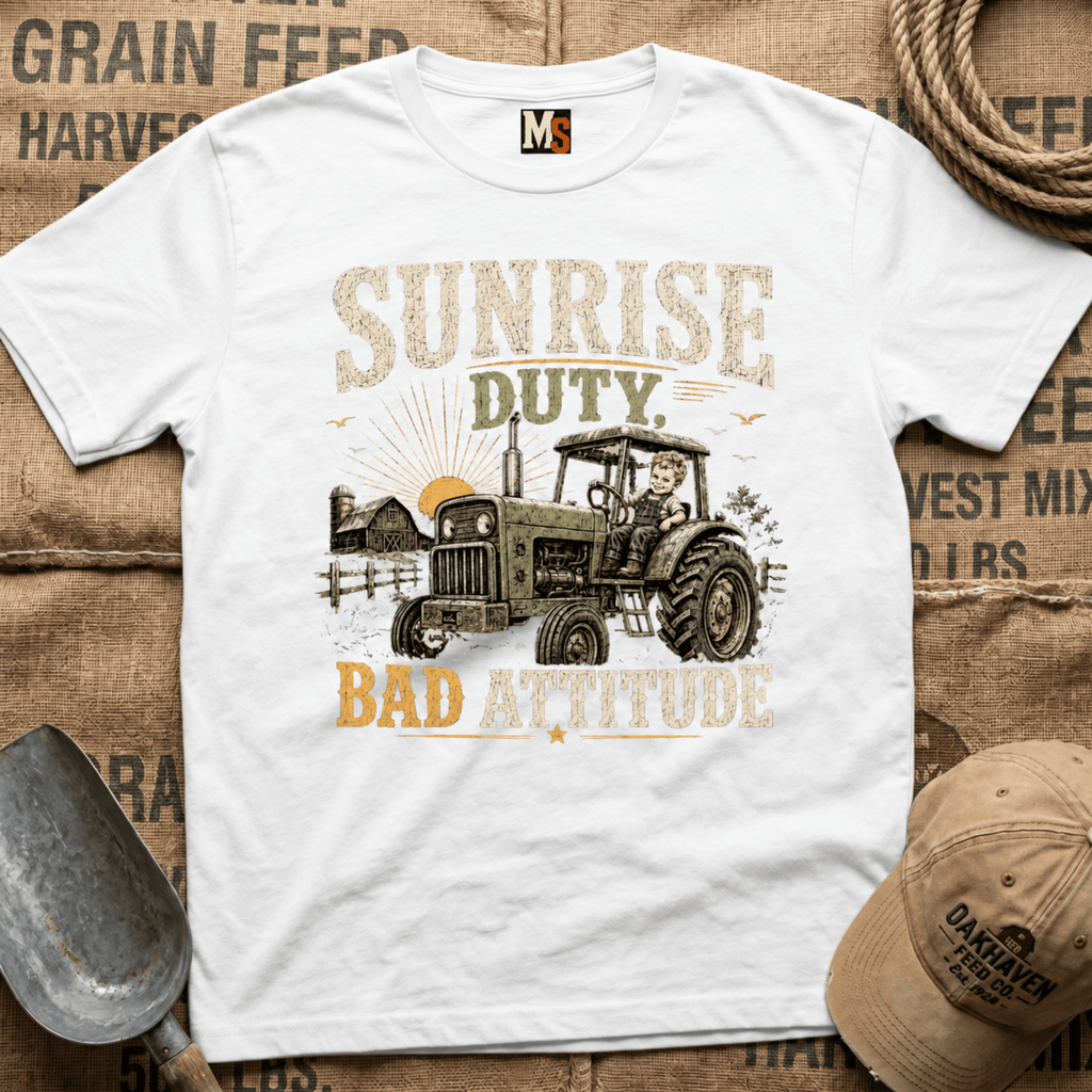 Sunrise Duty & Bad Attitude T-shirt