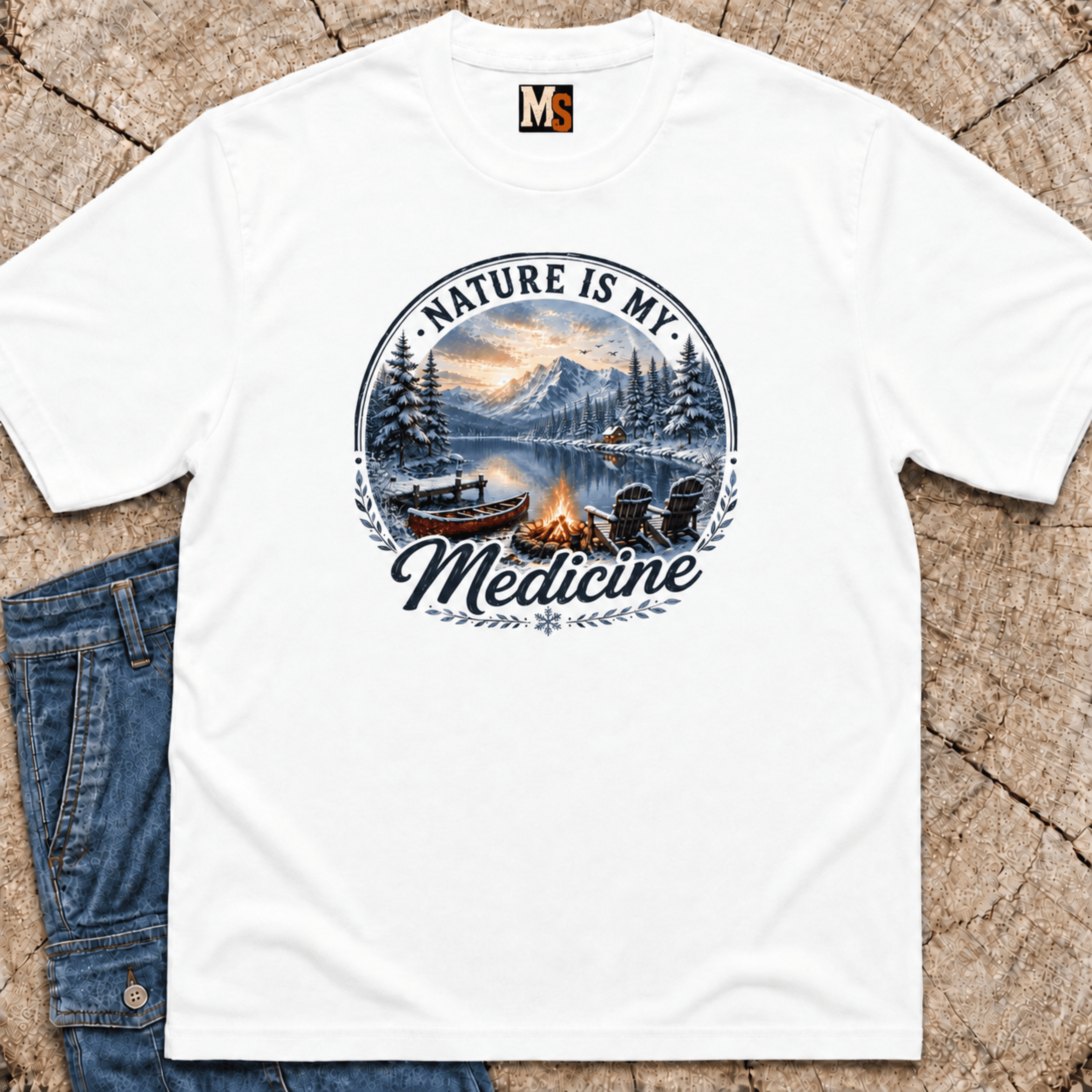 Nature is my Medicine - Winter T-shirt