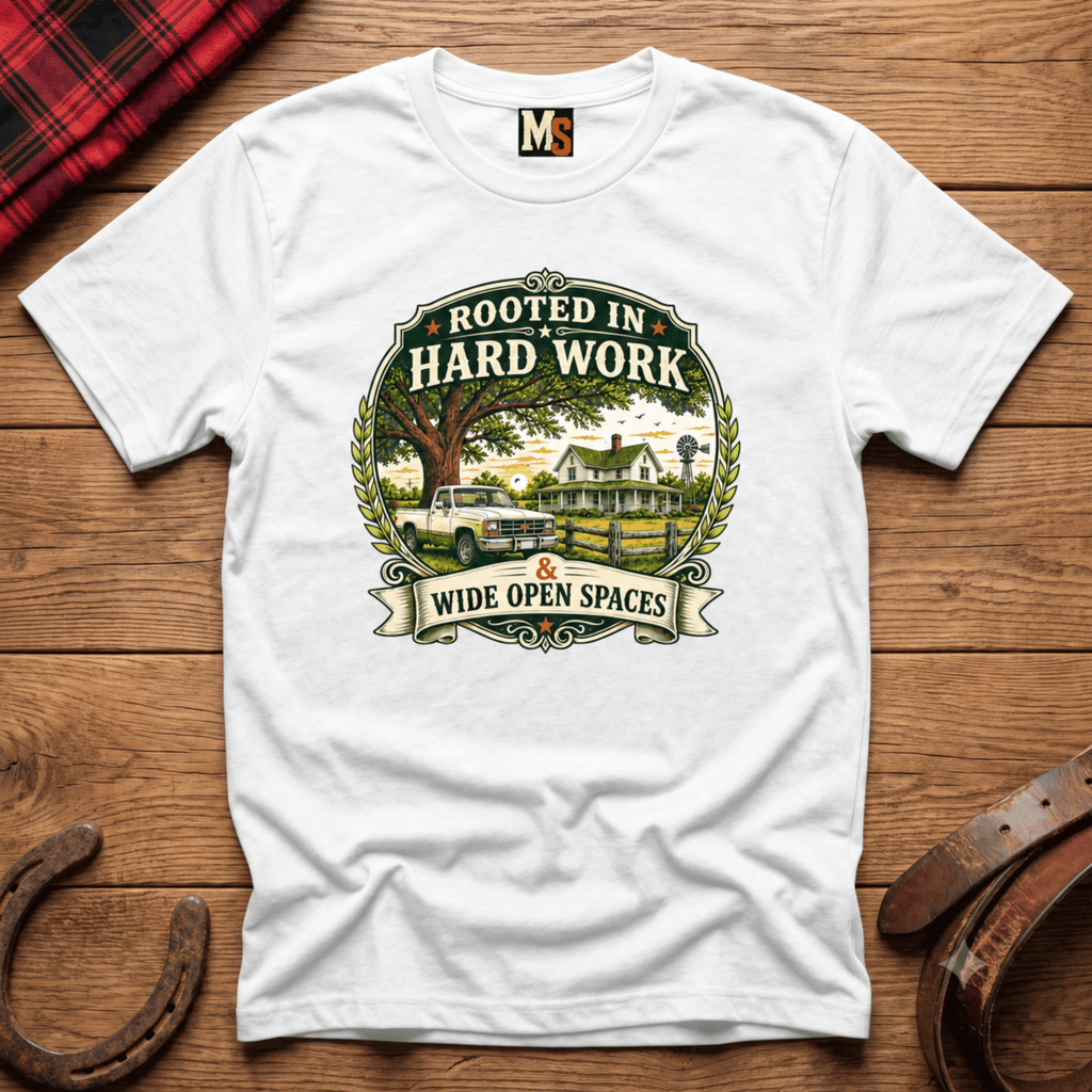 Rooted in hard work T-shirt